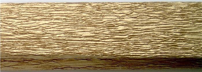 Krepový papír, zlatá, 50x200 cm, COOL BY VICTORIA