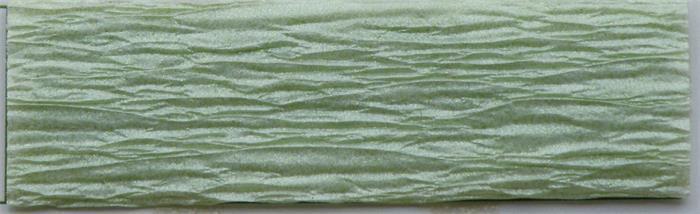 Krepový papír, perleťová zelená, 50x200 cm, COOL BY VICTORIA