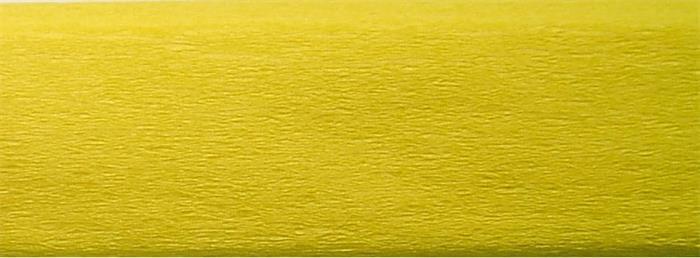 Krepový papír, žlutá, 50x200 cm, COOL BY VICTORIA