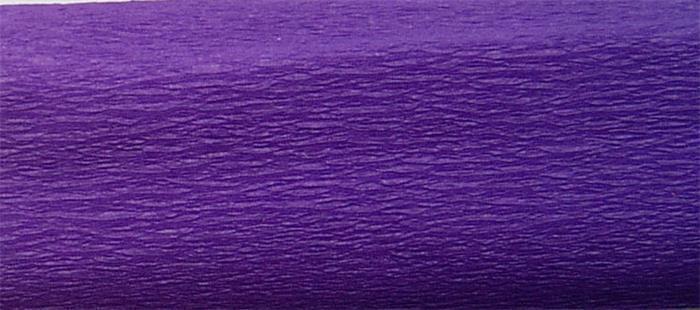 Krepový papír, fialová, 50x200 cm, COOL BY VICTORIA