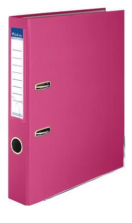 Pákový pořadač "Basic", růžová, 50 mm, A4, s ochranným spodním kováním, PP/karton, VICTORIA
