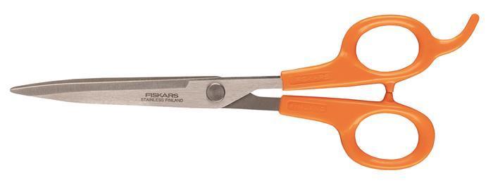 Nůžky "Classic", kadeřnické, 17 cm, oranžové, FISKARS