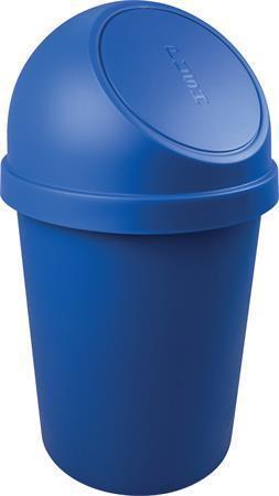 Výklopný odpadkový koš, modrá, 45 l, plast, HELIT H2401334