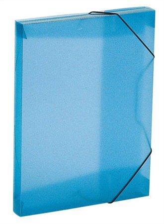 Desky s gumičkou "Propyglass", modré, PP, 30 mm, A4, VIQUEL