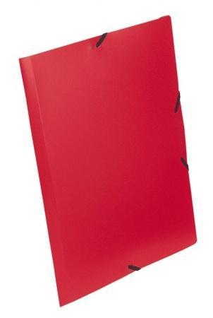 Desky s gumičkou "Standard", červená, PP, 15 mm, A4, VIQUEL