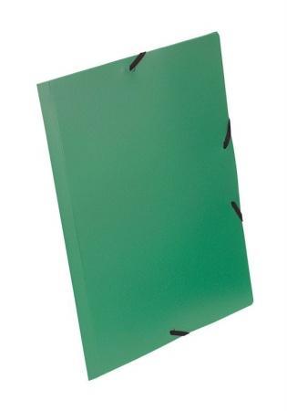 Desky s gumičkou "Standard", zelená, PP, 15 mm, A4, VIQUEL