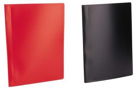 Katalogová kniha "Standard", černá, 40 kapes, A4, VIQUEL