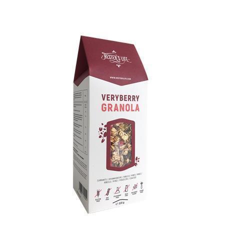 Granola "Veryberry", rybíz, 320 g, HESTER`S LIFE