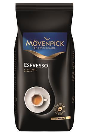 Káva "Espresso", pražená, zrnková, 1000 g, MÖVENPICK