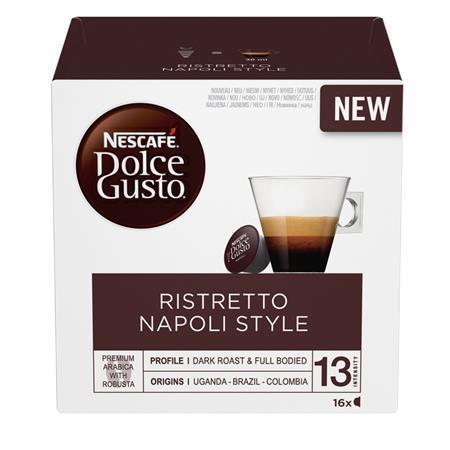Kávové kapsle "Dolce Gusto Ristretto Napoli", 16 ks, NESCAFÉ