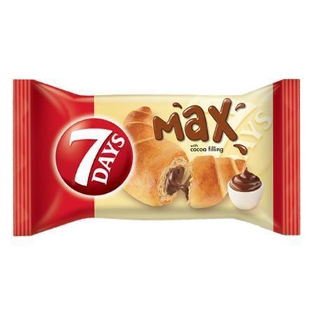 Croissant "Max", kakaová náplň, 80 g, 7 DAYS