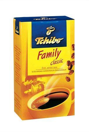 Káva mletá, pražená, vakuově balené, 250 g, TCHIBO "Tchibo Family"