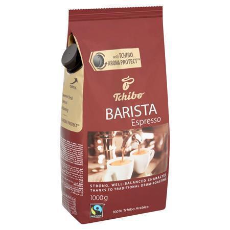 Káva "Barista Espresso", pražená, zrnková, 1000 g, TCHIBO