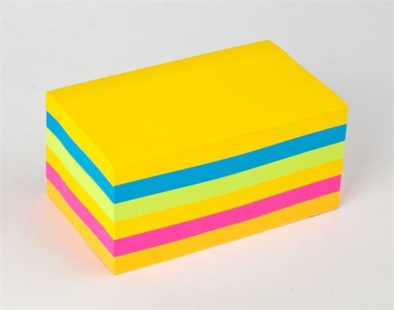 Samolepicí bloček "Super Sticky Carnival", mix barev, 76 x 127 mm, 6x 90 listů, 3M POSTIT 7100242804