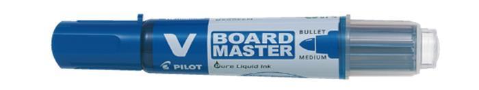Popisovač na bílou tabuli "V-Board Master", modrá, 2,3 mm, kuželový hrot, PILOT