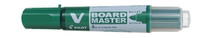 Popisovač na bílou tabuli "V-Board Master", zelená, kuželový hrot, 2,3mm, PILOT