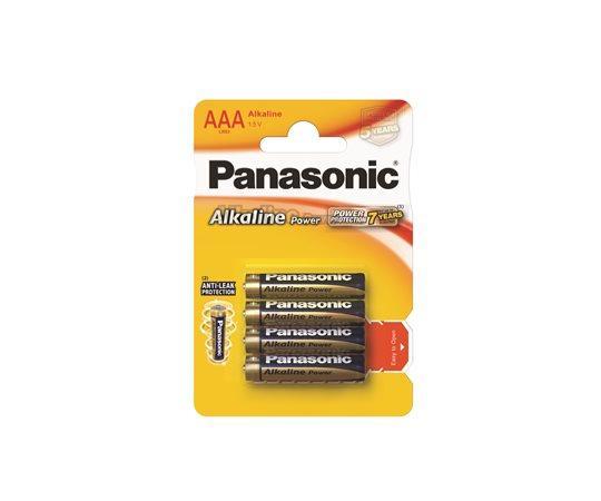 Baterie "Alkaline power", AAA 4 ks, PANASONIC 