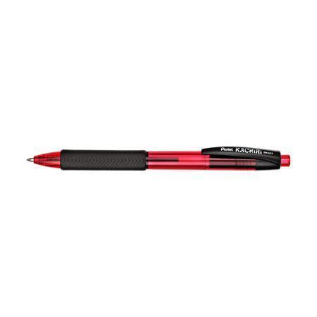 Kuličkové pero "Kachiri BK457", červená, 0,35 mm, výsuvné, PENTEL BK457B-B