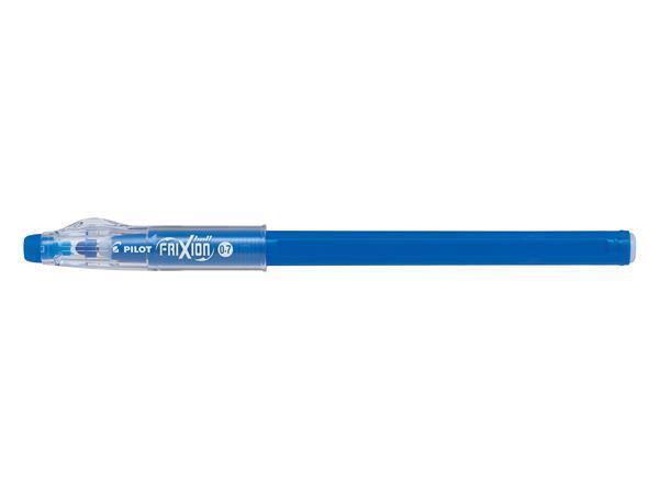 Roller "Frixion Ball Stick", modrá, 0,35 mm, s víčkem, PILOT BL-LFP7-F14-L