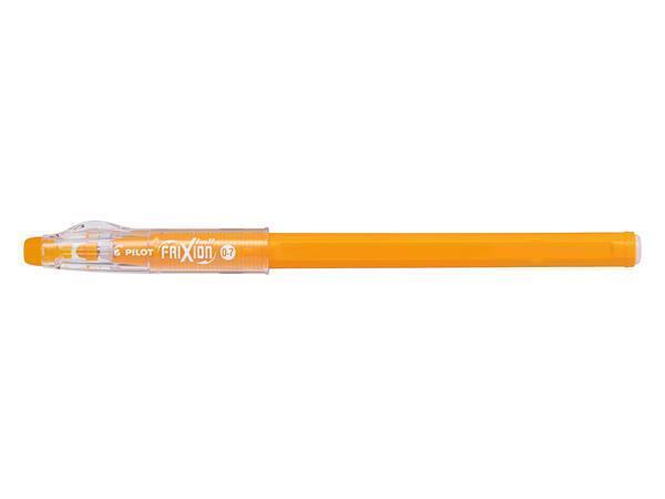 Roller "Frixion Ball Stick", oranžová, 0,35 mm, s víčkem, PILOT BL-LFP7-F04-O