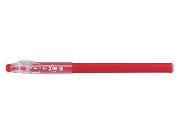 Roller "Frixion Ball Stick", červená, 0,35 mm, s víčkem, PILOT BL-LFP7-F05-R