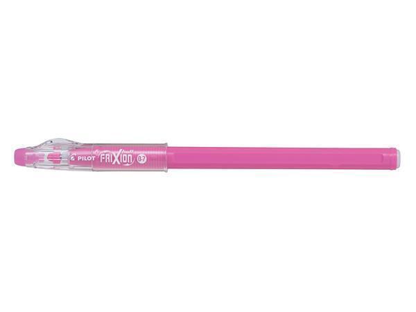 Roller "Frixion Ball Stick", růžová, 0,35 mm, s víčkem, PILOT BL-LFP7-F08-P