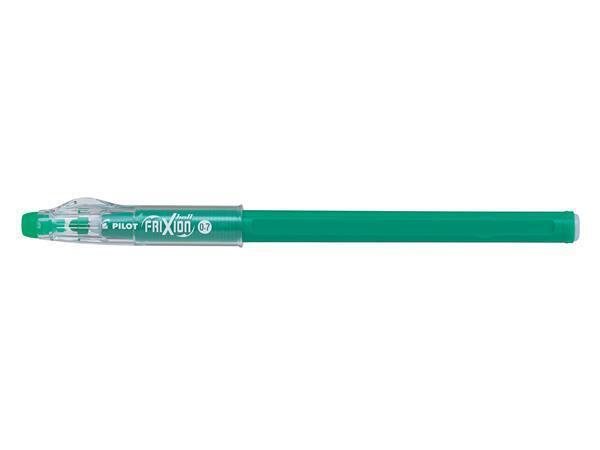 Roller "Frixion Ball Stick", zelená, 0,35 mm, s víčkem, PILOT BL-LFP7-F18-G