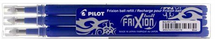 Náplň do rolleru "Frixion", modrá, 0,35mm, vymazatelná, PILOT