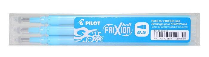 Náplň do rolleru "Frixion Clicker", světle modrá, 0,25, vymazatelná, PILOT