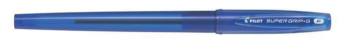 Kuličkové pero s víčkem "Super Grip G", modrá, 0,22 mm, PILOT