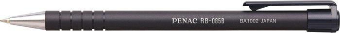 Kuličkové pero "RB-085B", černá, 0,7mm, stiskací mechanismus, PENAC