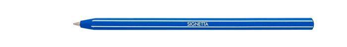 Kuličkové pero "Signetta", modrá, 0,7mm, s uzávěrem, ICO