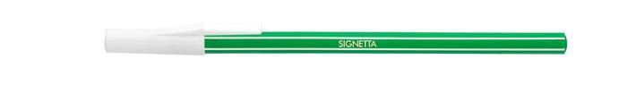Kuličkové pero "Signetta", zelená, 0,7mm, s uzávěrem, ICO