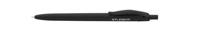 Kuličkové pero "Student", černá, 0,7 mm, stiskací mechanismus, ICO 7010575006