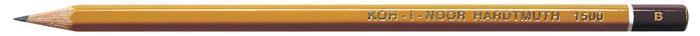 Grafitová tužka "1500", B, šestihranná, 12ks, KOH-I-NOOR