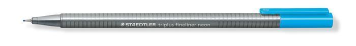 Liner "Triplus 334", neon modrá, 0,3 mm, STAEDTLER