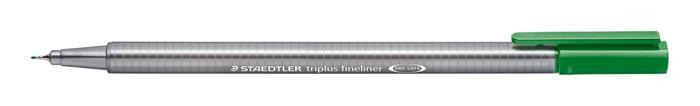 Liner "Triplus 334", sap zelená, 0,3mm, STAEDTLER 