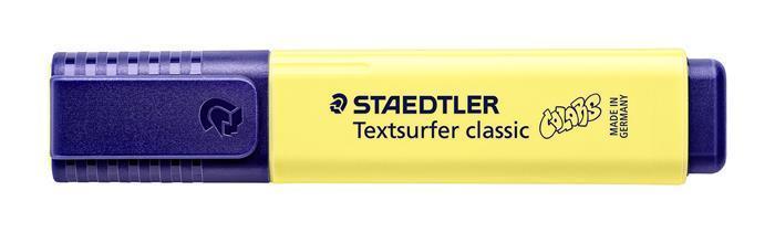 Zvýrazňovač "Textsurfer Classic Pastel", žlutá, 1-5 mm, STAEDTLER