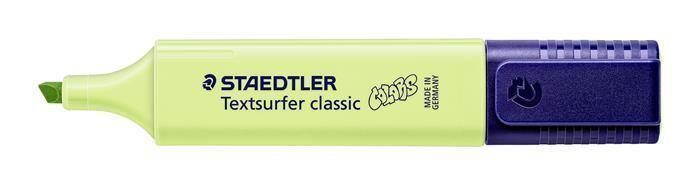 Zvýrazňovač "Textsurfer Classic Pastel", limetková, 1-5 mm, STAEDTLER