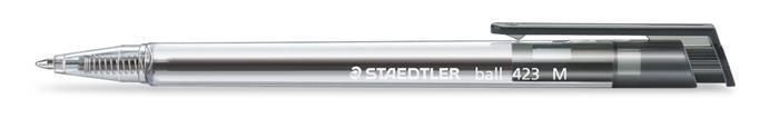Kuličkové pero "Ball 423 F", 0,5 mm, černá, STAEDTLER