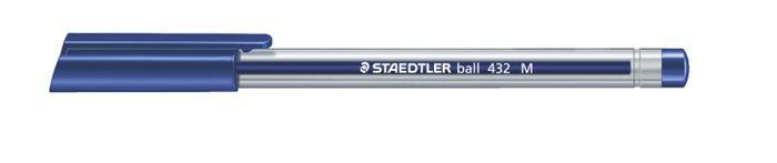 Kuličkové pero "Ball", modrá, 0,5 mm, s uzávěrem, STAEDTLER
