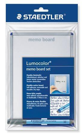 Tabule na poznámky "Lumocolor Memo Board", samolepící, přepisovací, 21x14,8 cm, STAEDTLER