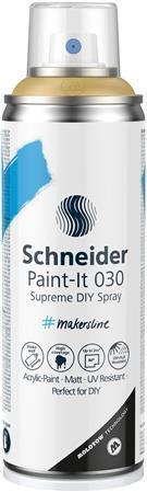 Akrylová barva ve spreji "Paint-It 030", zlatá, 200 ml, SCHNEIDER ML03050066