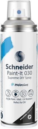 Akrylová barva ve spreji "Paint-It 030", stříbrná, 200 ml, SCHNEIDER ML03050007