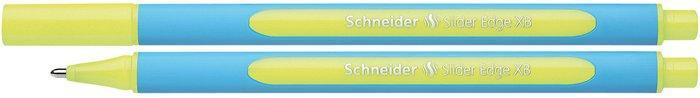 Kuličkové pero "Slider Edge XB", žlutá, 0,7mm, s uzávěrem, SCHNEIDER