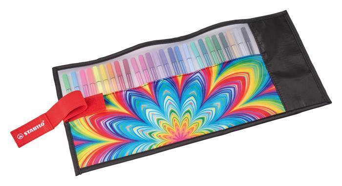 Fixy "Pen 68 ARTY", 25 barev, 1 mm, STABILO 6825-071-20