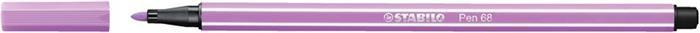 Fix, 1 mm, STABILO "Pen 68", pastelová purpurová