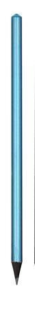 Tužka zdobená modrým krystalem SWAROVSKI®, metalická modrá, 14 cm, ART CRYSTELLA® 1805XCM306