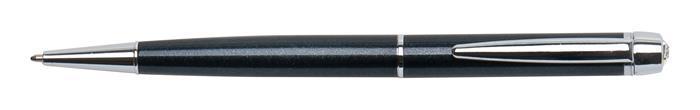 Kuličkové pero "Lille Pen", černá, bílý krystal SWAROVSKI®, 13 cm, ART CRYSTELLA® 1805XGL001
