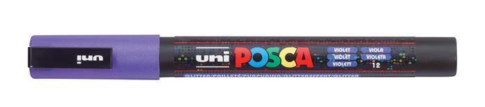 Akrylový popisovač "Posca PC-3M", jasně fialová, 0,9-1,3 mm, UNI 2UPC3MLL